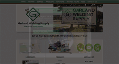 Desktop Screenshot of garlandweldingsupply.com